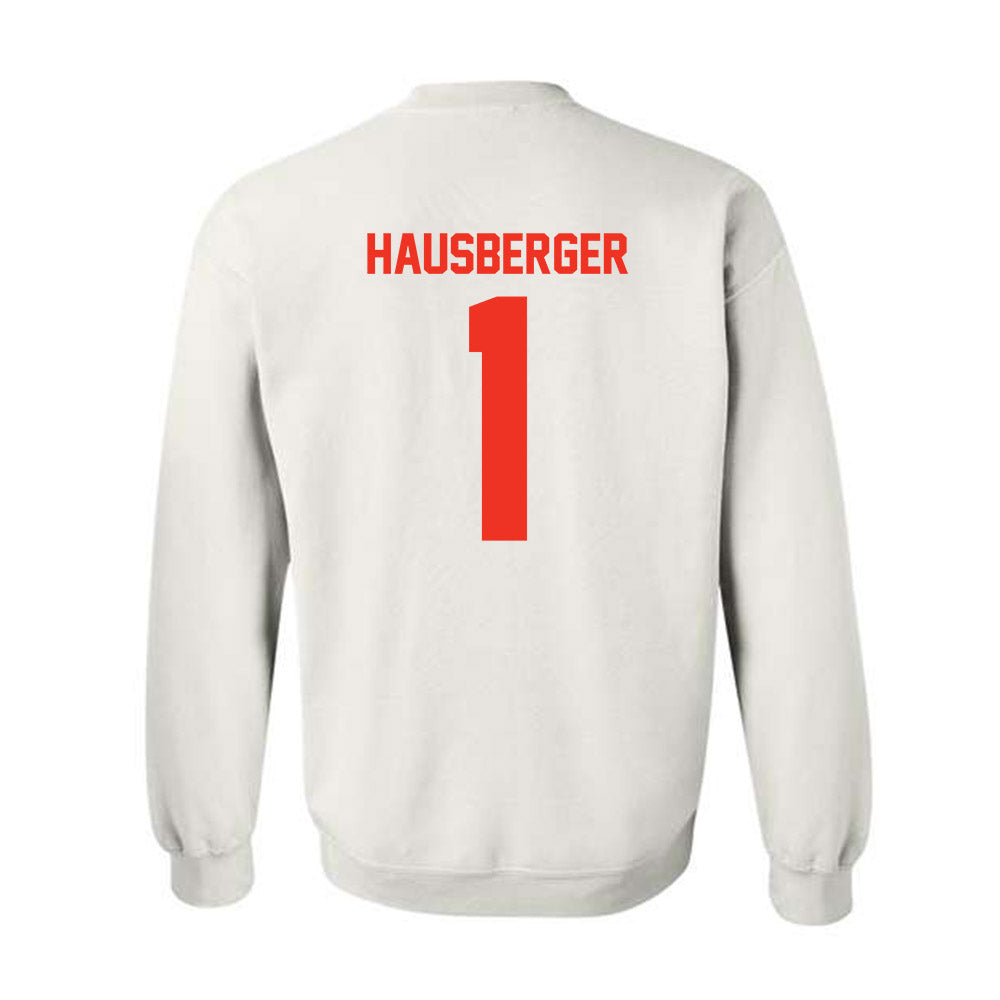 Syracuse - NCAA Women's Ice Hockey : Sophia Hausberger - Classic Shersey Crewneck Sweatshirt-1