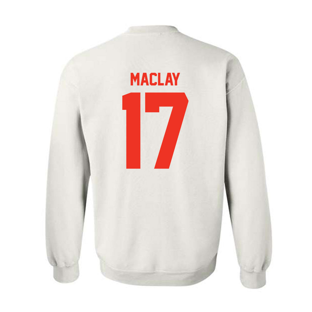 Syracuse - NCAA Women's Lacrosse : Courtney Maclay - Classic Shersey Crewneck Sweatshirt-1