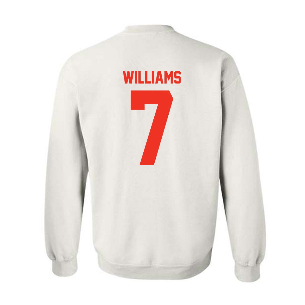 Syracuse - NCAA Football : Darien Williams - Classic Shersey Crewneck Sweatshirt-1