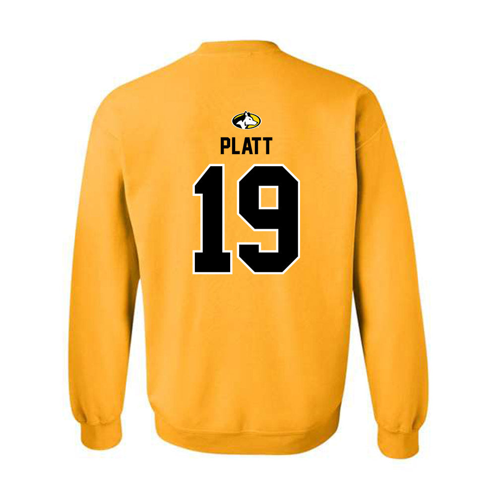 Michigan Tech - NCAA Women's Soccer : Kivrin Platt - Generic Shersey Crewneck Sweatshirt-1