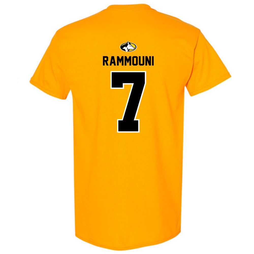 Michigan Tech - NCAA Football : Adam Rammouni - Generic Shersey T-Shirt-1