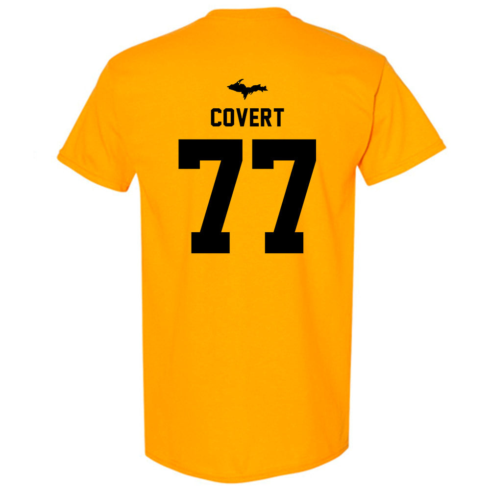 Michigan Tech - NCAA Football : Andrew Covert - Generic Shersey T-Shirt