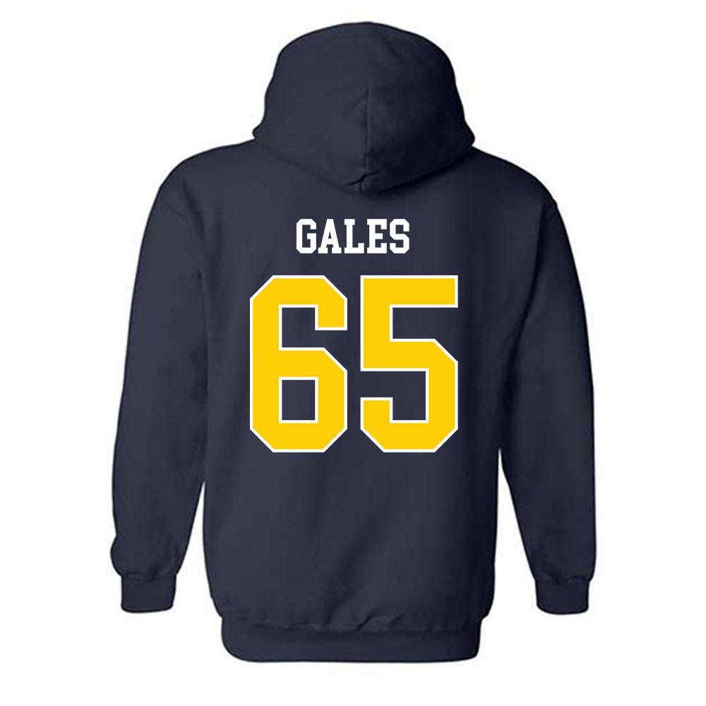 Toledo - NCAA Football : Stephen Gales - Classic Shersey Hooded Sweatshirt-3