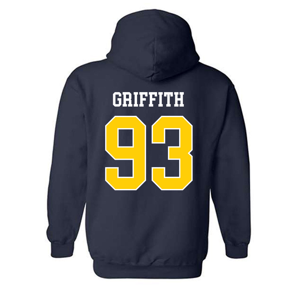 Toledo - NCAA Football : Reice Griffith - Classic Shersey Hooded Sweatshirt-3