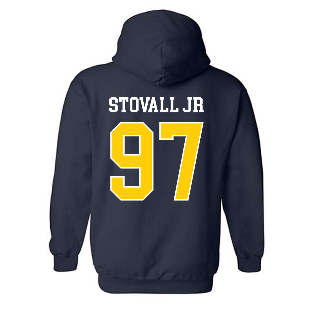 Toledo - NCAA Football : Brian Stovall Jr - Classic Shersey Hooded Sweatshirt-3