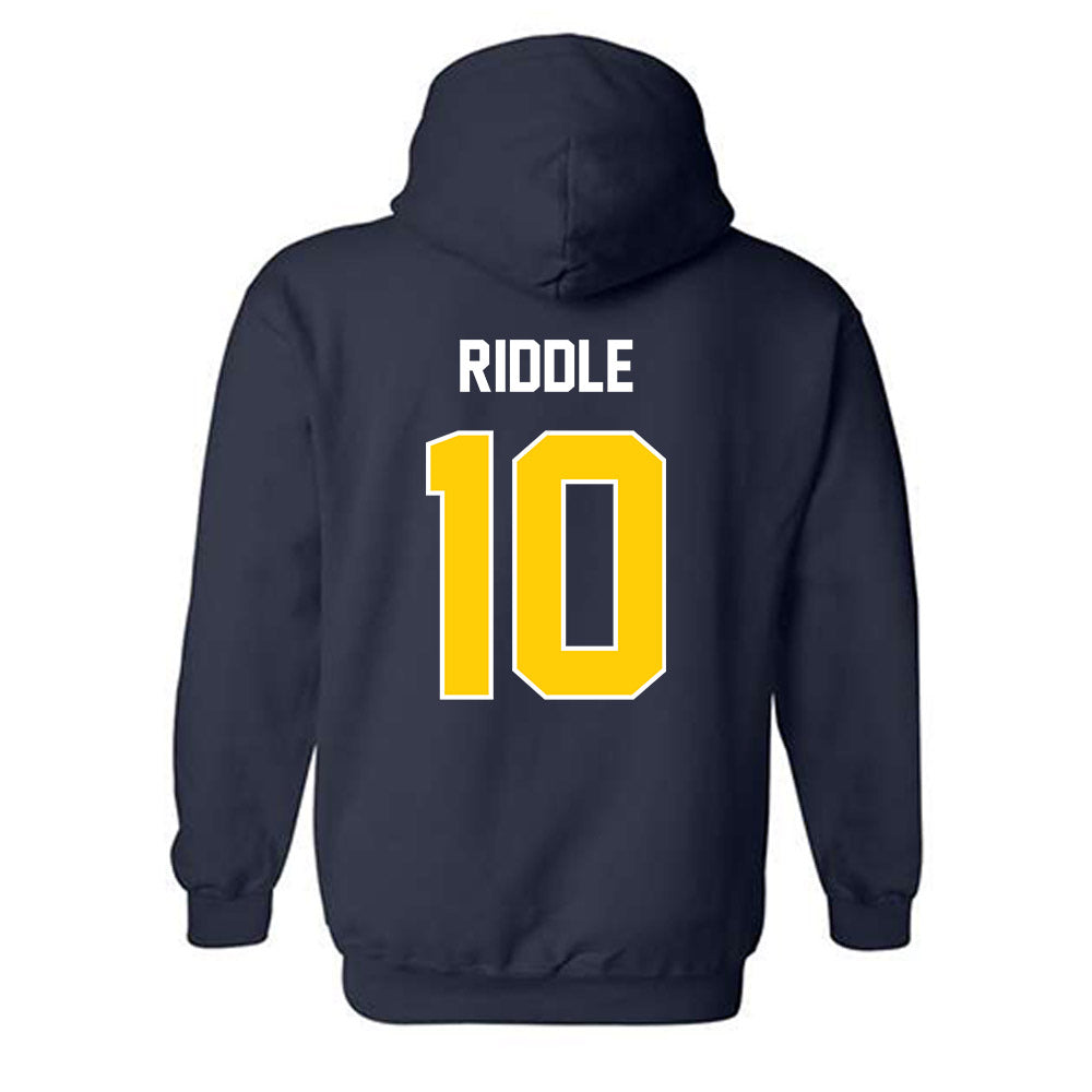 Toledo - NCAA Men's Basketball : Chris Riddle - Classic Shersey Hooded Sweatshirt-1