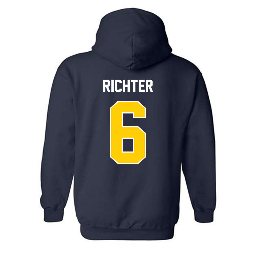 Toledo - NCAA Football : John Alan Richter - Classic Shersey Hooded Sweatshirt-1
