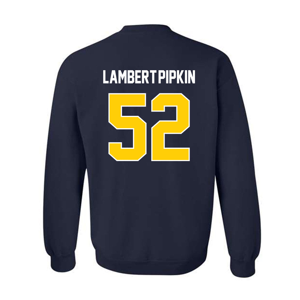 Toledo - NCAA Football : Lucas Lambert-Pipkin - Classic Shersey Crewneck Sweatshirt-1