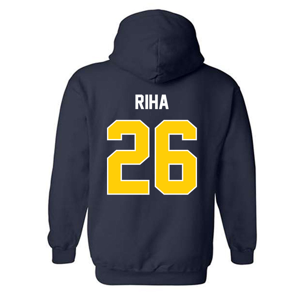 Toledo - NCAA Baseball : Luke Riha - Classic Shersey Hooded Sweatshirt-1