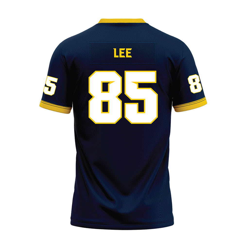 Toledo - NCAA Football : Josh Lee - Blue Premium Football Jersey-1