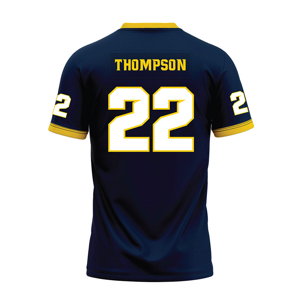 Toledo - NCAA Football : Nicholas Thompson - Blue Premium Football Jersey-1
