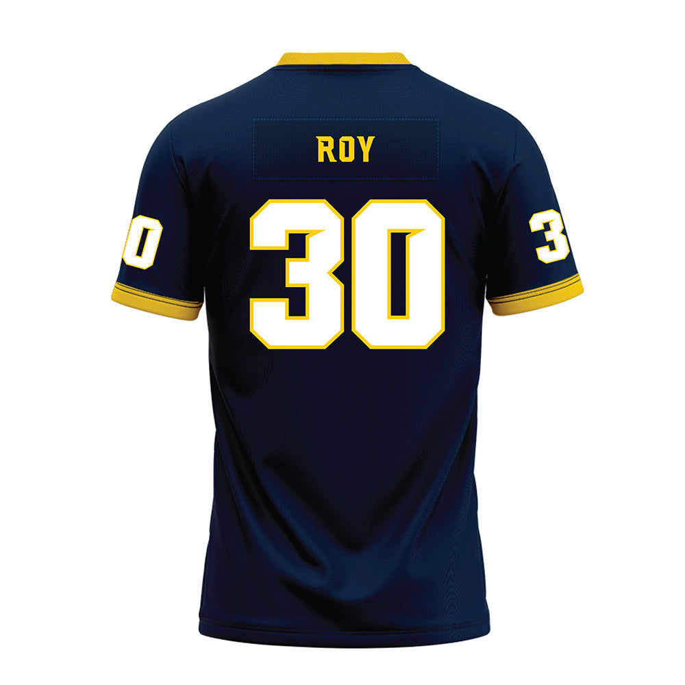Toledo - NCAA Football : Hayden Roy - Blue Premium Football Jersey-1