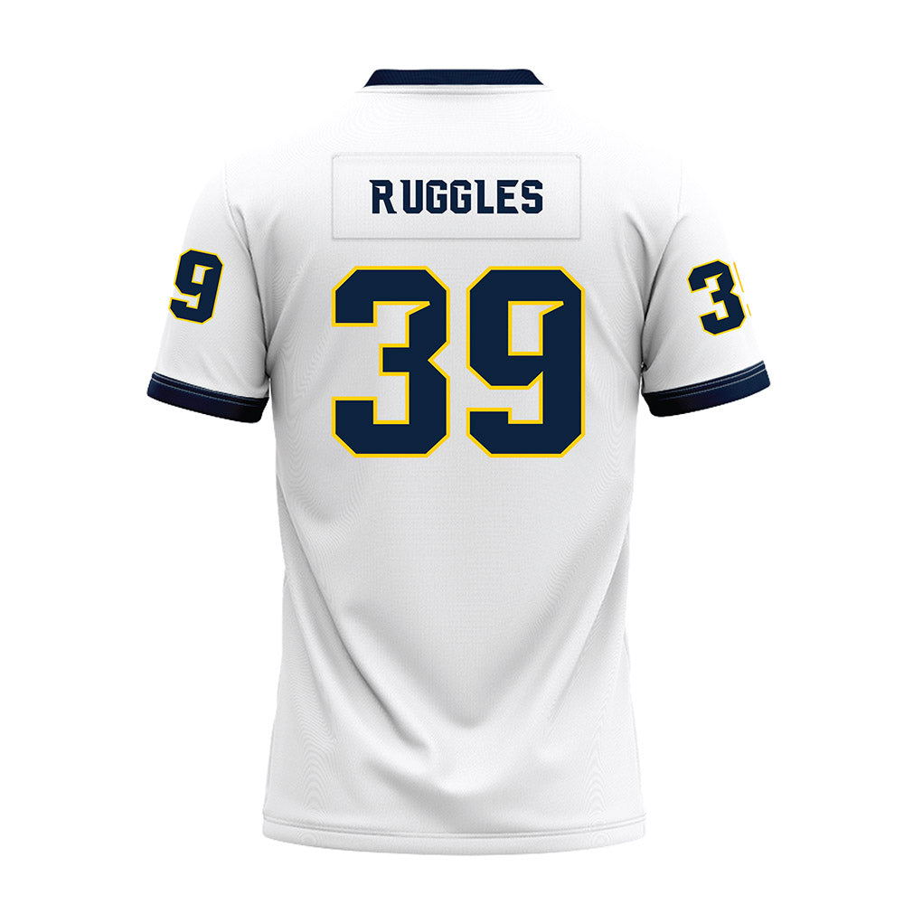Toledo - NCAA Football : Anthony Ruggles - White Premium Football Jersey-1