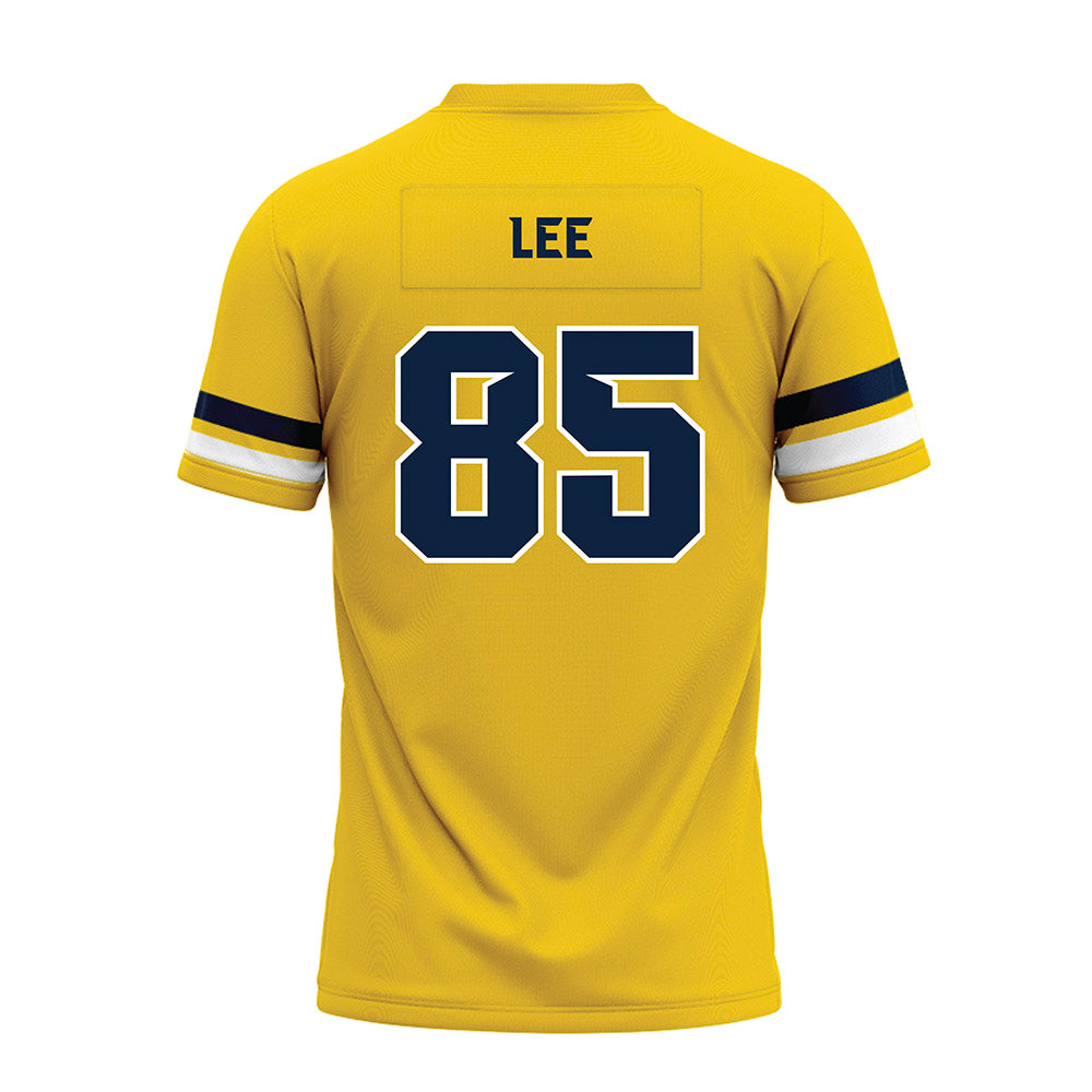 Toledo - NCAA Football : Josh Lee - Gold Premium Football Jersey-1