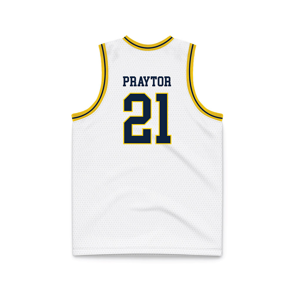 Toledo - NCAA Men's Basketball : London Praytor - Basketball Jersey-1