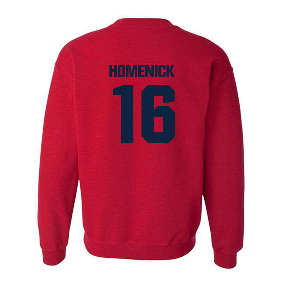 Richmond - NCAA Men's Basketball : Dylan Homenick - Crewneck Sweatshirt-1