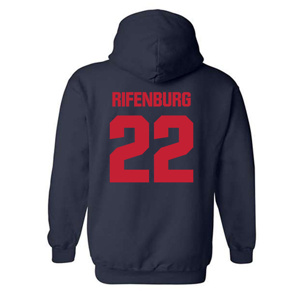 Richmond - NCAA Women's Basketball : Bridget Rifenburg - Hooded Sweatshirt-1