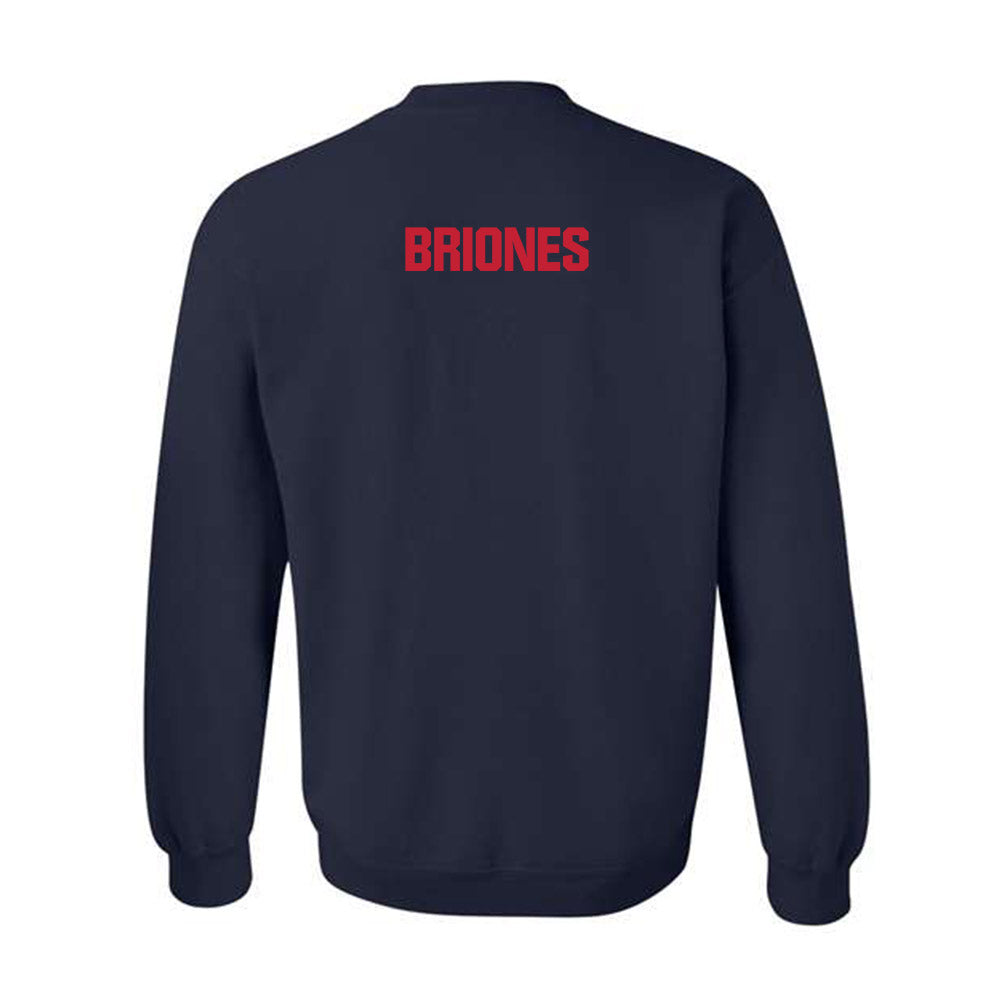 Richmond - NCAA Women's Swimming & Diving : Dylan Briones - Crewneck Sweatshirt-1