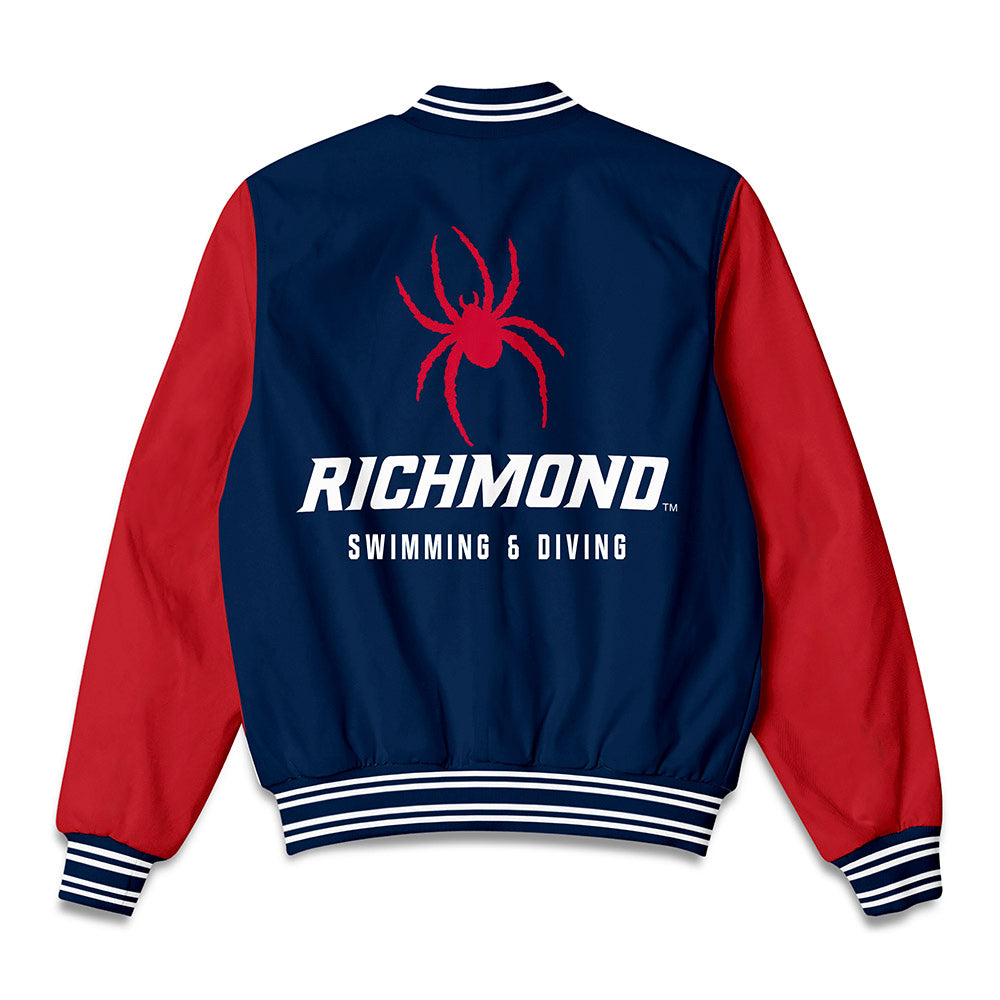 Richmond - NCAA Women's Swimming & Diving : Kaitlyn Martin - Bomber Jacket-1