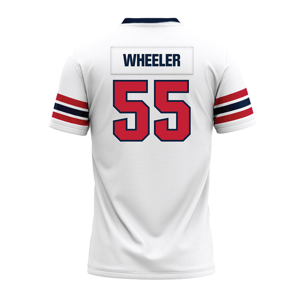 Richmond - NCAA Football : Tanner Wheeler - White Premium Football Jersey-1