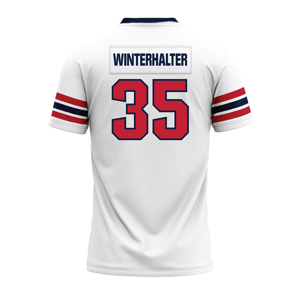 Richmond - NCAA Football : Gavin Winterhalter - White Premium Football Jersey-1