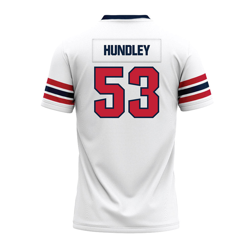 Richmond - NCAA Football : Kelsey Hundley - White Premium Football Jersey