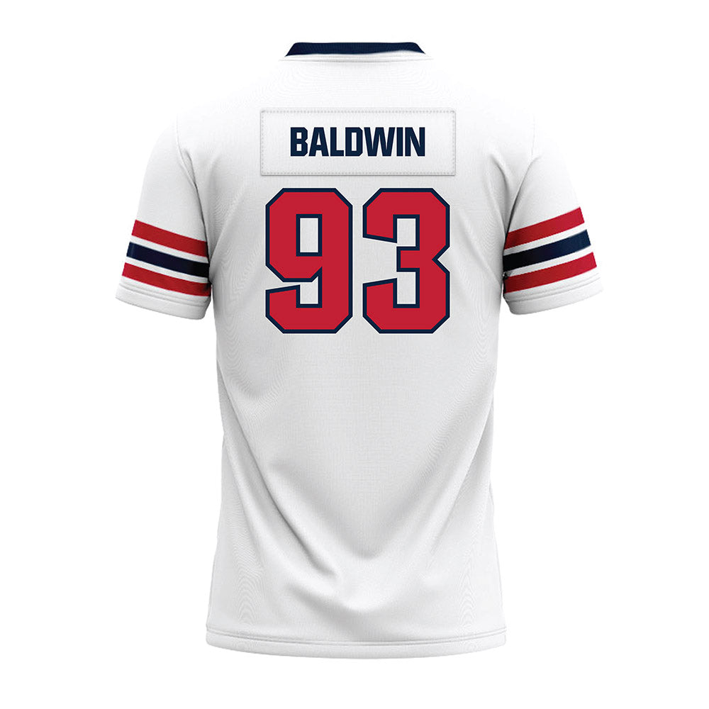 Richmond - NCAA Football : Terae Baldwin - White Premium Football Jersey