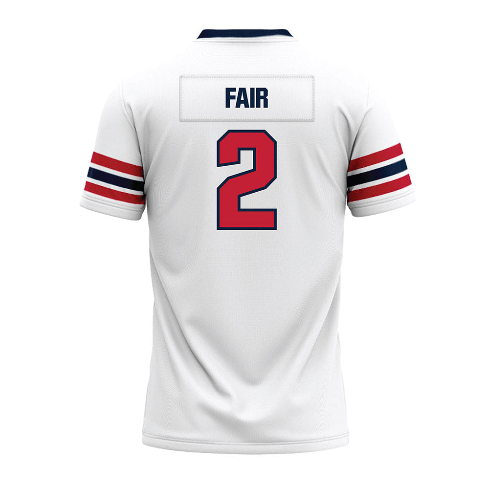 Richmond - NCAA Football : Jaiden Fair - White Premium Football Jersey-1