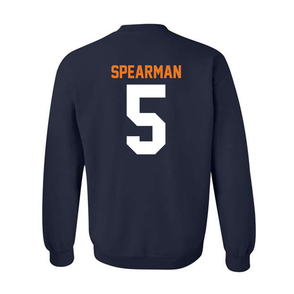Bucknell - NCAA Football : Jaiden Spearman - Classic Shersey Crewneck Sweatshirt-1