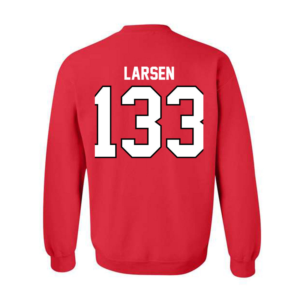 UCM - NCAA Wrestling : Aiden Larsen - Crewneck Sweatshirt-1