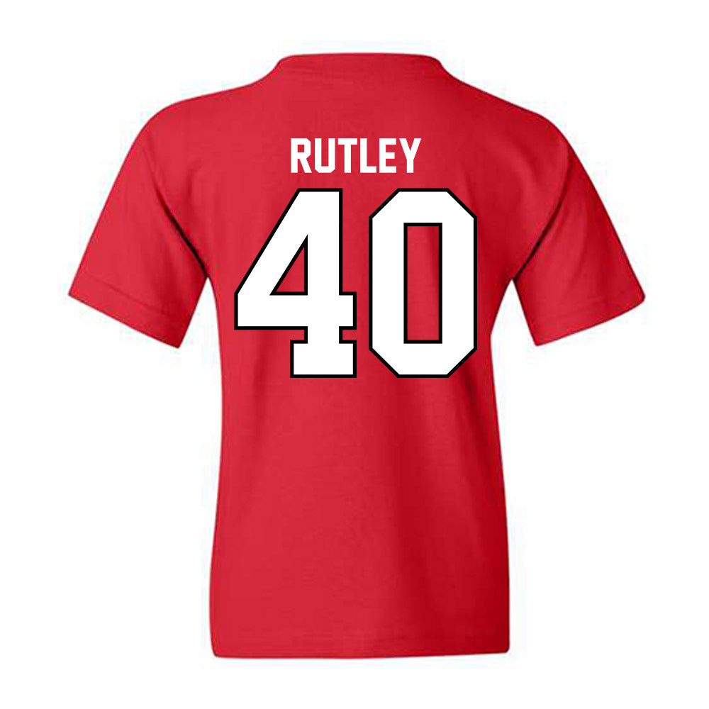 UCM - NCAA Football : Aidan Rutley - Youth T-Shirt-1
