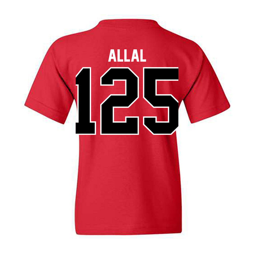 UCM - NCAA Wrestling : Karim Allal - Classic Shersey Youth T-Shirt-1