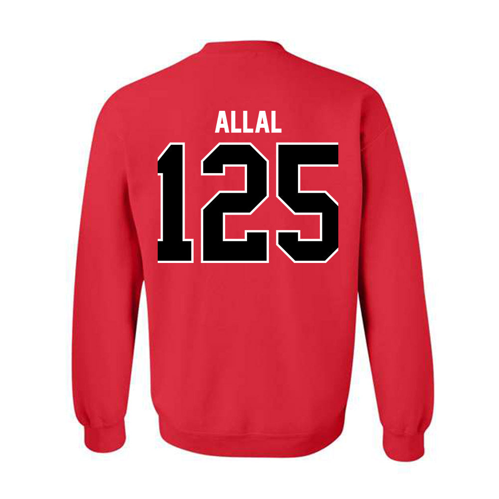UCM - NCAA Wrestling : Karim Allal - Classic Shersey Crewneck Sweatshirt-1
