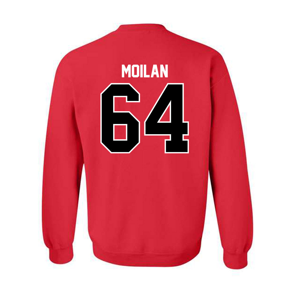 UCM - NCAA Football : RJ Moilan - Classic Shersey Crewneck Sweatshirt-1