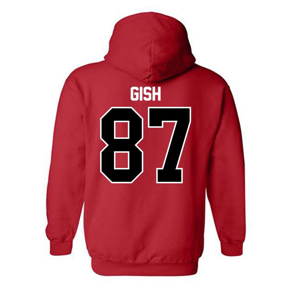UCM - NCAA Football : Owen Gish - Classic Shersey Hooded Sweatshirt-1