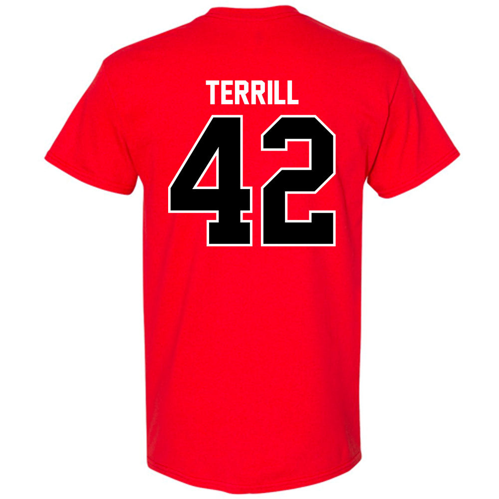 UCM - NCAA Baseball : Haden Terrill - Classic Shersey T-Shirt-1
