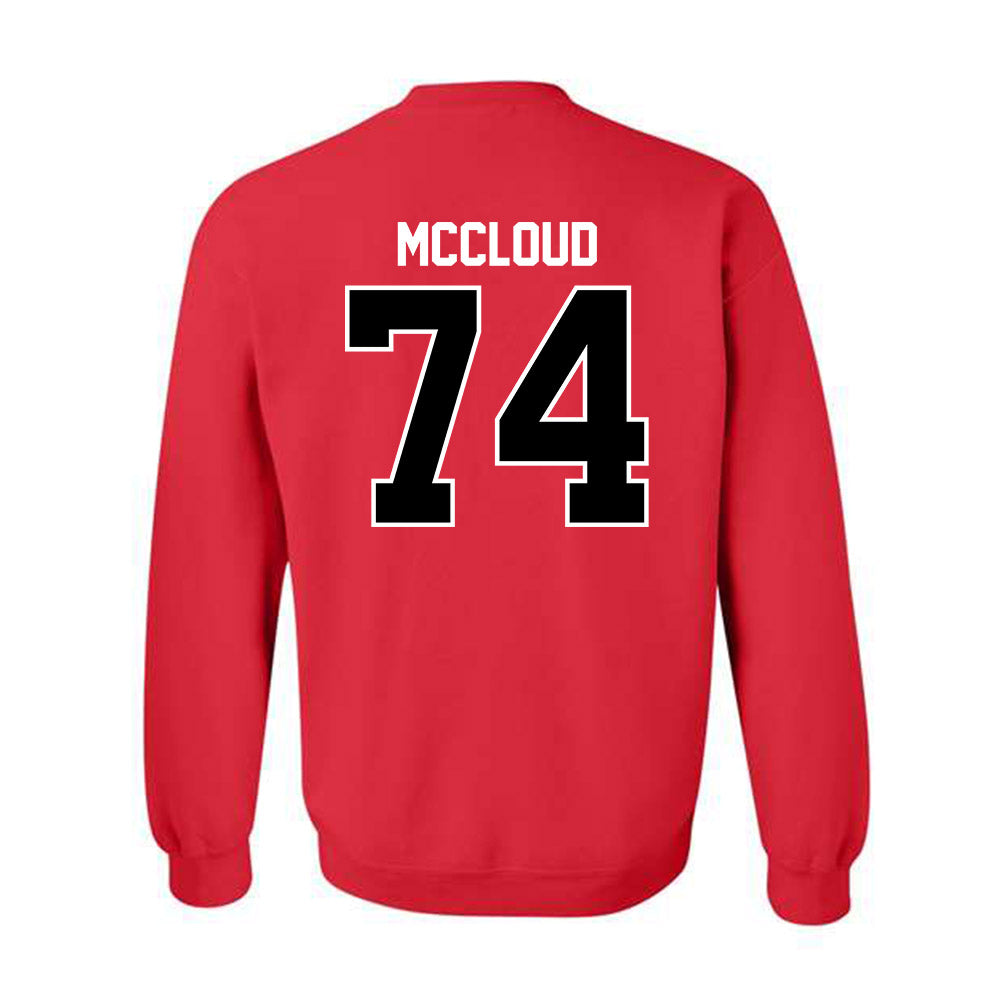 UCM - NCAA Football : Jaedyn McCloud - Classic Shersey Crewneck Sweatshirt-1