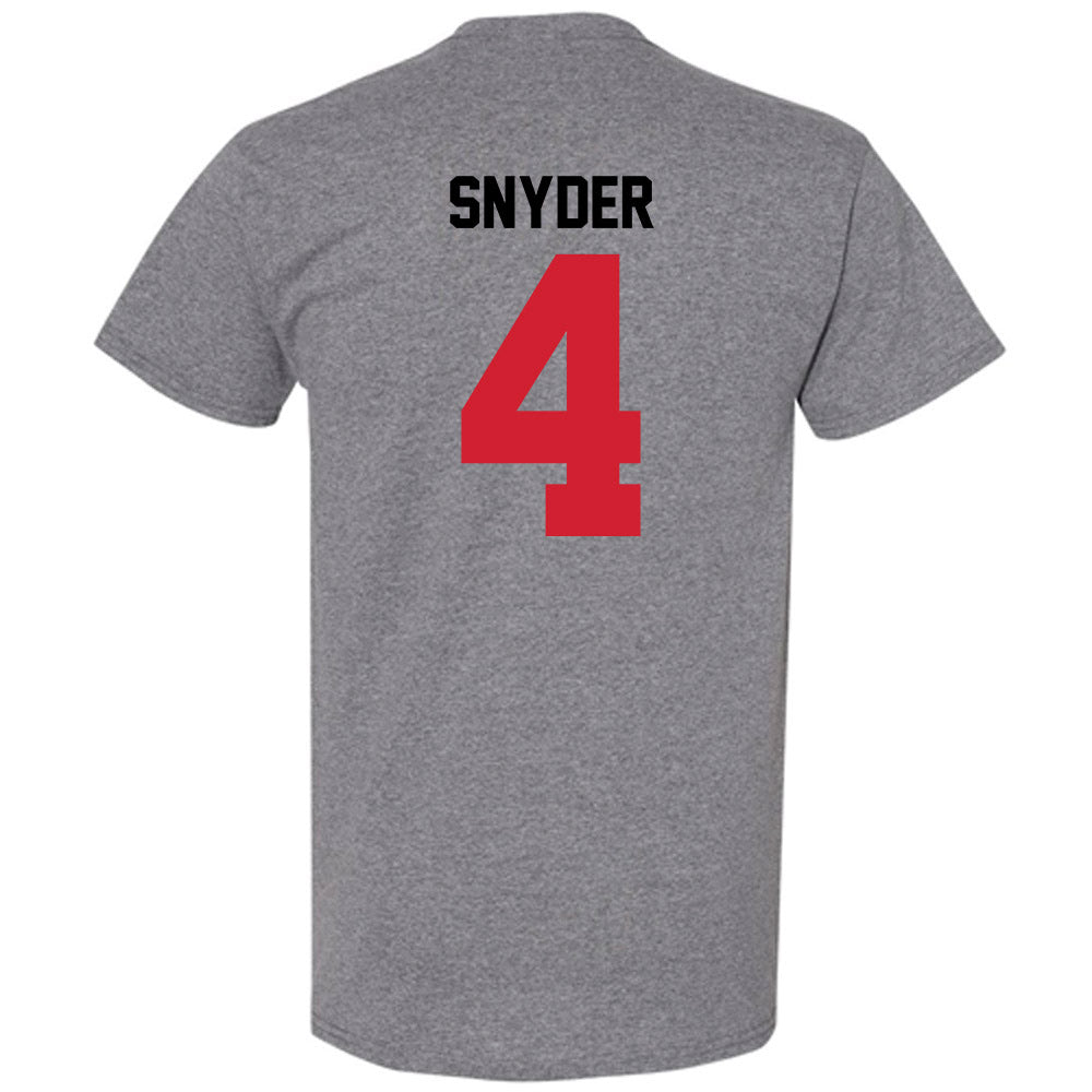 UCM - NCAA Football : Jakeb Snyder - T-Shirt-1