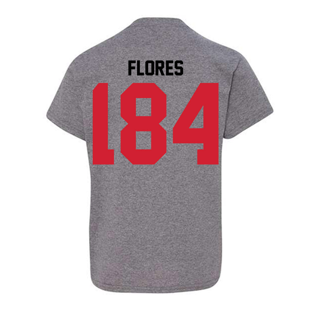 UCM - NCAA Wrestling : Ayden Flores - Youth T-Shirt-1