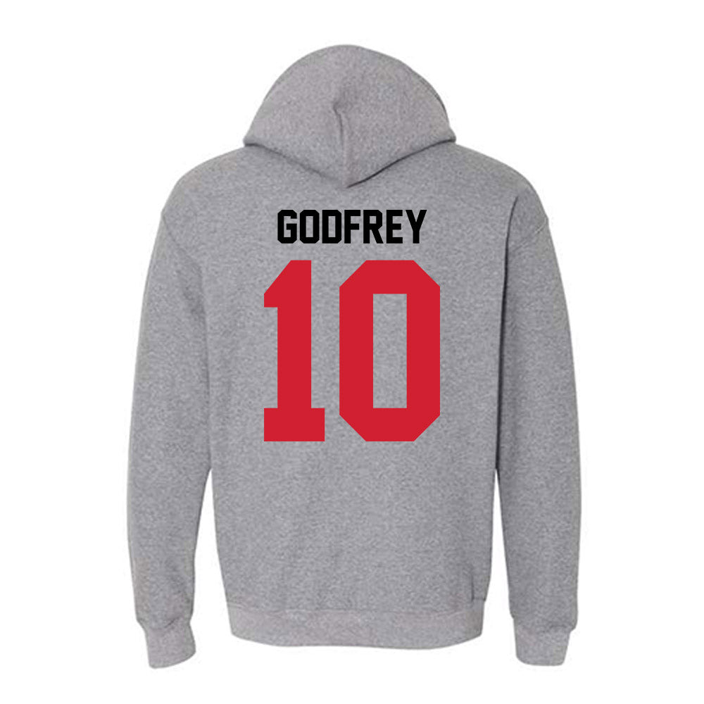 UCM - NCAA Baseball : Will Godfrey - Hooded Sweatshirt-1