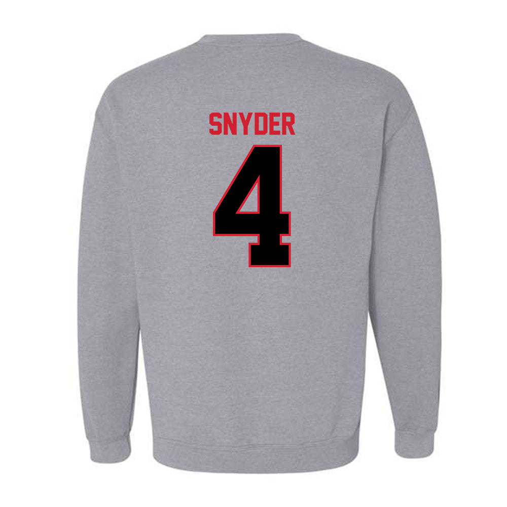 UCM - NCAA Football : Jakeb Snyder - Crewneck Sweatshirt-1