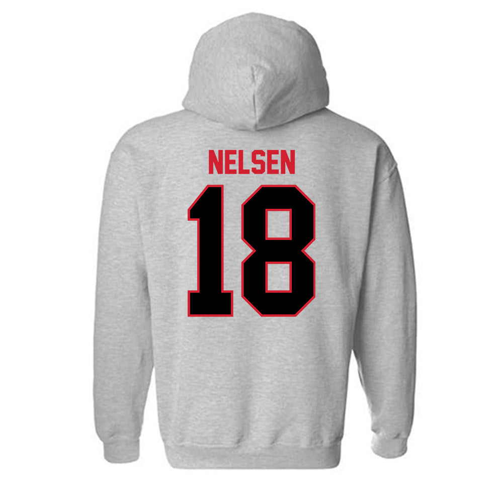 UCM - NCAA Women's Volleyball : Aspen Nelsen - Hooded Sweatshirt-1