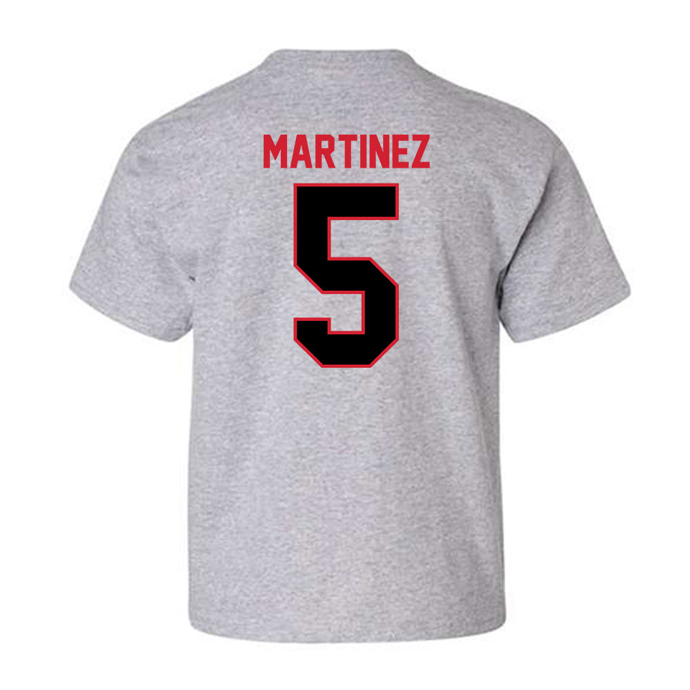 UCM - NCAA Women's Basketball : Elysa Martinez - Youth T-Shirt-1