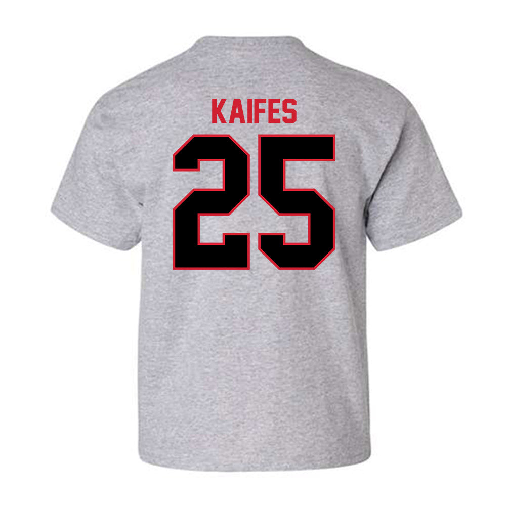 UCM - NCAA Men's Basketball : Carter Kaifes - Youth T-Shirt-1