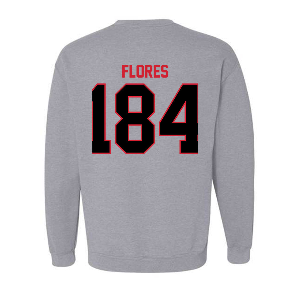 UCM - NCAA Wrestling : Ayden Flores - Crewneck Sweatshirt-1