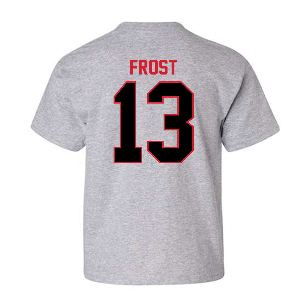 UCM - NCAA Women's Basketball : Lauren Frost - Youth T-Shirt-1