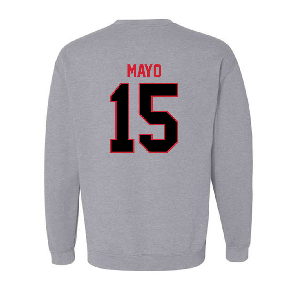 UCM - NCAA Football : David Mayo - Crewneck Sweatshirt-1