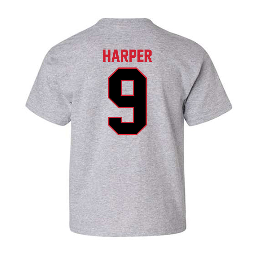 UCM - NCAA Women's Volleyball : Kirsten Harper - Youth T-Shirt-1