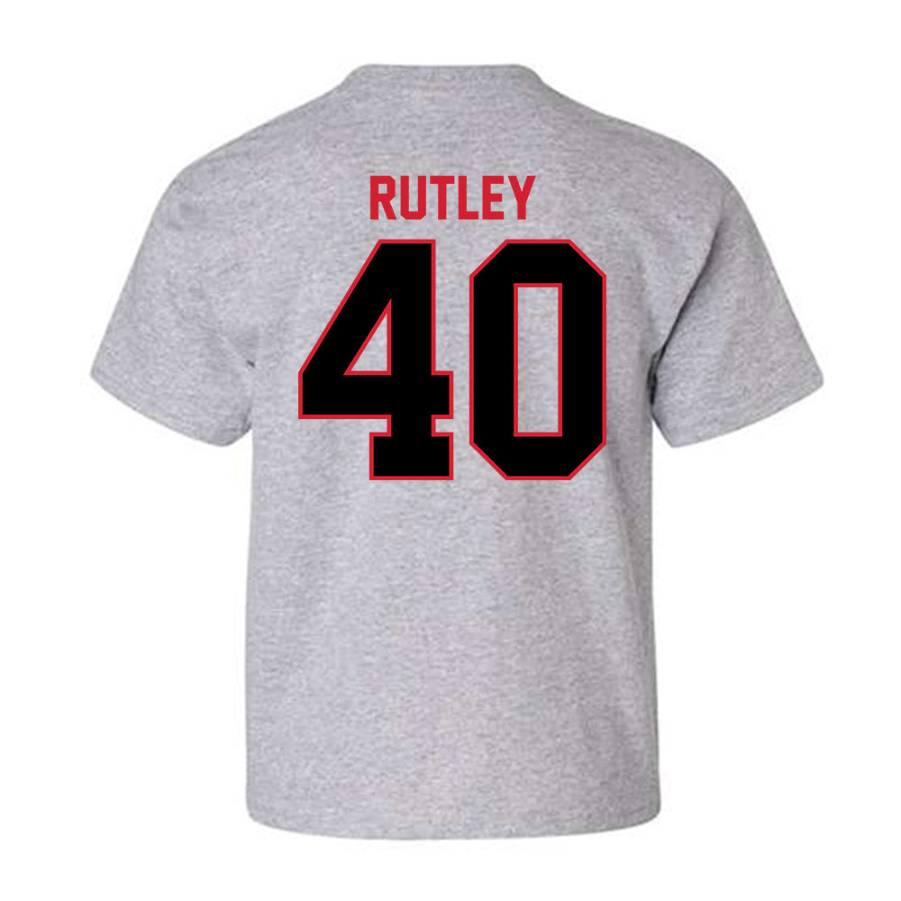 UCM - NCAA Football : Aidan Rutley - Youth T-Shirt-1