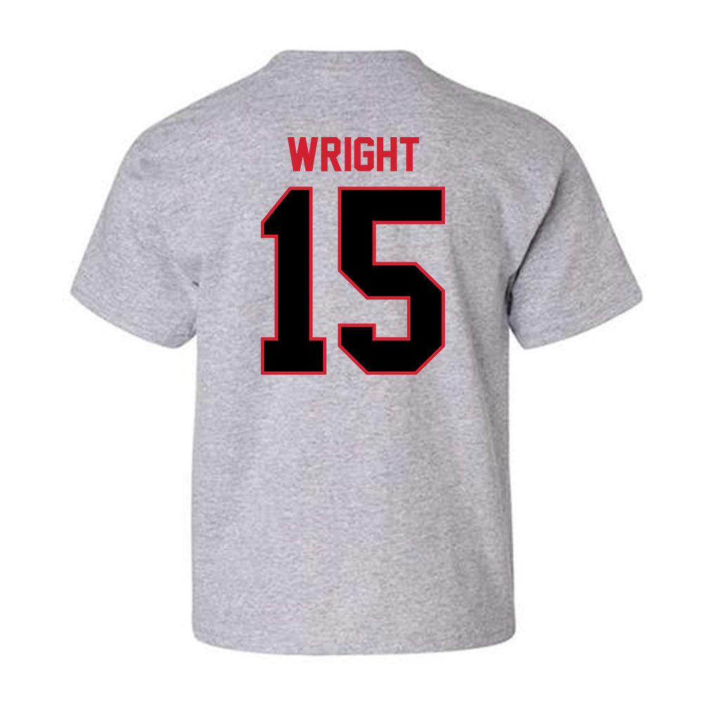 UCM - NCAA Women's Soccer : Kristen Wright - Youth T-Shirt-1